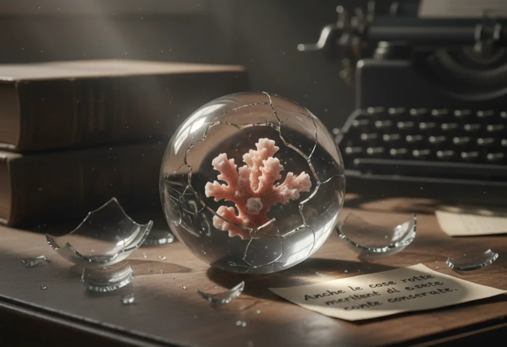 Il fermacarte: frammenti di bellezza in un mondo di cemento