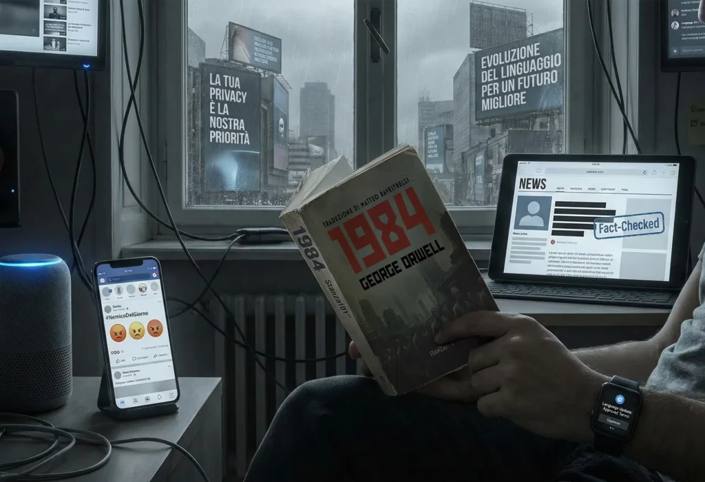 Rileggere Orwell nell'era degli algoritmi - perché 1984 non è mai stato così attuale