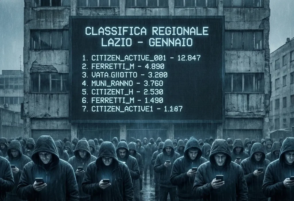 La classifica regionale: quando il controllo sociale diventa sport
